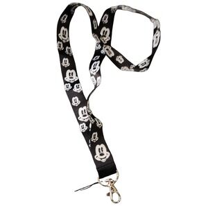 Disney MICKEY MOUSE Pin Trading Neck lanyard Trades ID badge keys BRAND NEW 00-k
